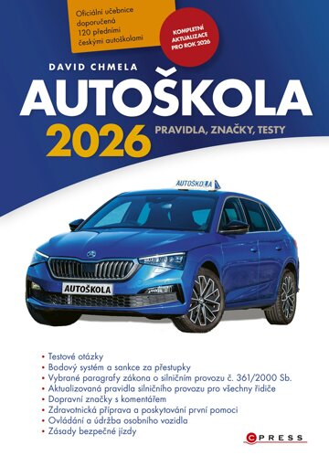 Obálka knihy Autoškola 2026