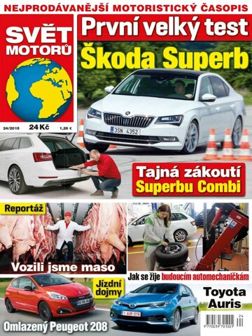 Obálka e-magazínu Svět motorů 15.6.2015
