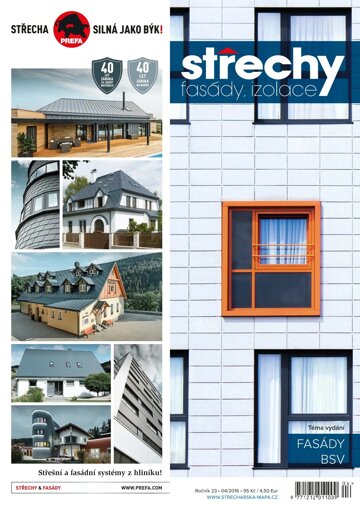 Obálka e-magazínu Střechy-Fasády-Izolace 04/2016