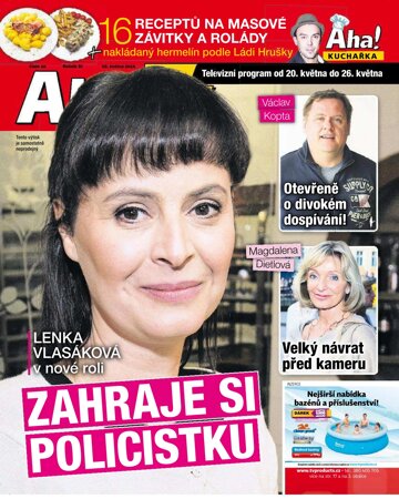 Obálka e-magazínu AHA! Tv - 19.5.2016