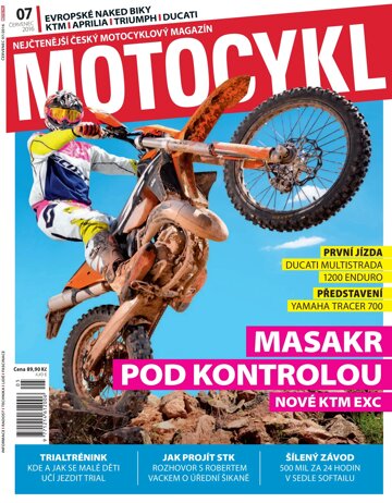 Obálka e-magazínu Motocykl 7/2016