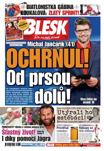 Obálka e-magazínu Blesk 7.1.2017