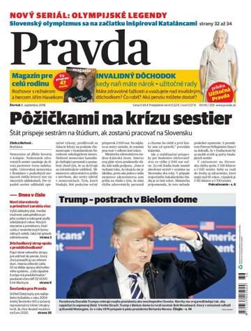 Obálka e-magazínu Pravda 6.9.2018