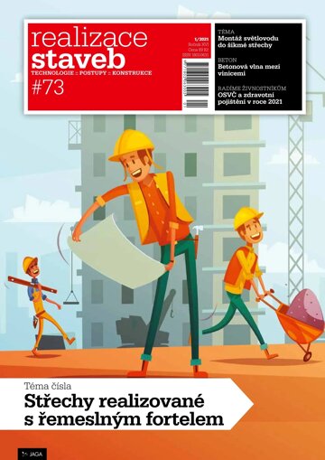 Obálka e-magazínu Realizace staveb 1/2021