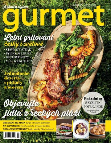 Obálka e-magazínu Gurmet 7-8/2021