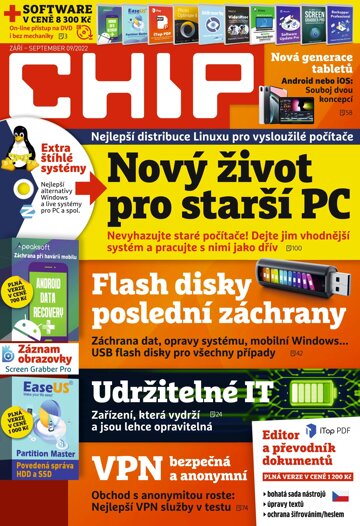 Obálka e-magazínu CHIP 9/2022