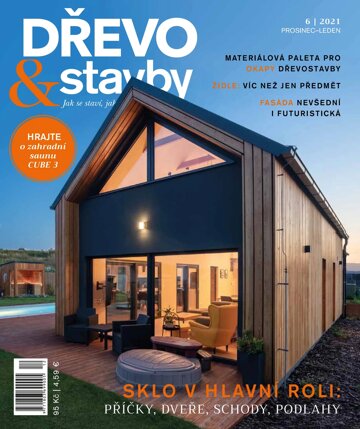 Obálka e-magazínu DŘEVO&stavby 6/2021