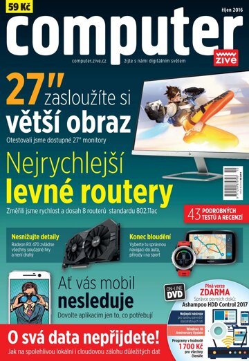 Obálka e-magazínu Computer 10/2016