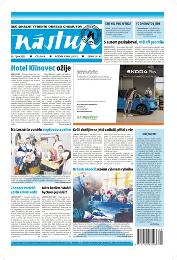 Obálka e-magazínu Nástup 43/23