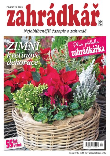 Obálka e-magazínu Zahrádkář 12/2023