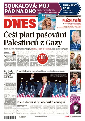 Obálka e-magazínu MF Dnes 14.3.2024