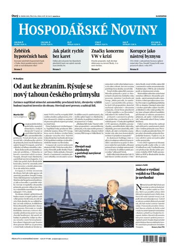 Obálka e-magazínu Hospodářské noviny 034 - 18.2.2025