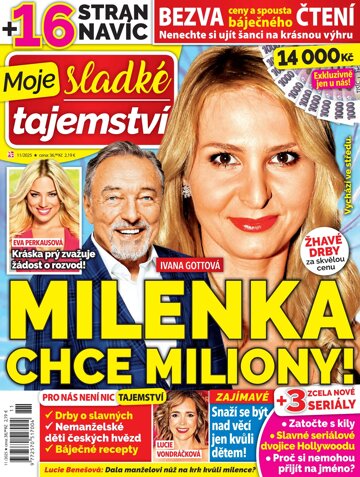 Obálka e-magazínu Moje sladké tajemství 11/2025