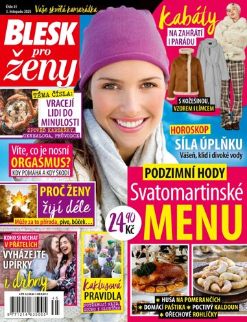 Obálka e-magazínu Blesk pro ženy 45/2025