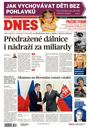 Obálka e-magazínu MF Dnes 3.12.2025