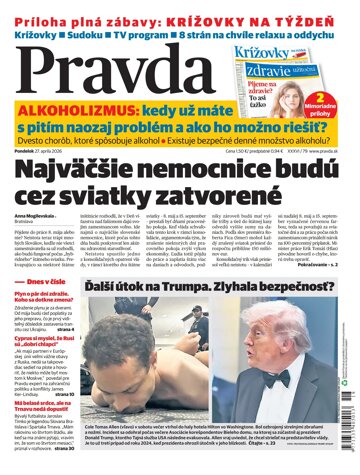 Obálka e-magazínu Pravda 27. 4. 2026