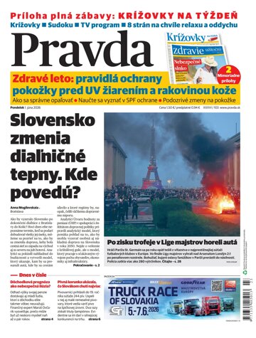 Obálka e-magazínu Pravda 1. 6. 2026