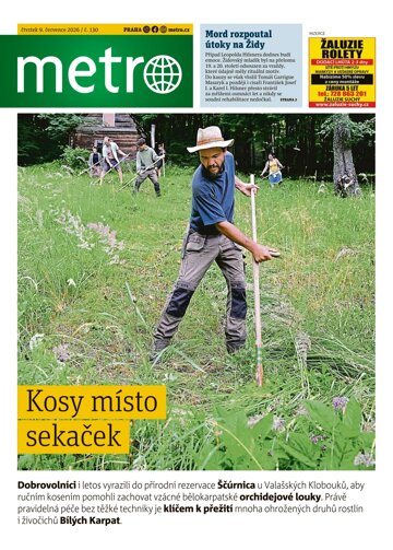 Obálka e-magazínu deník METRO 9.7.2026