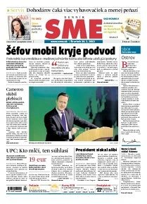 Obálka e-magazínu SME 24.1.2013