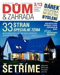 Obálka e-magazínu Dům a zahrada 3/2013