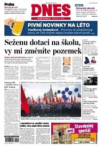 Obálka e-magazínu MF Dnes 2.5.2014