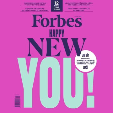 Obálka audioknihy Forbes leden 2022
