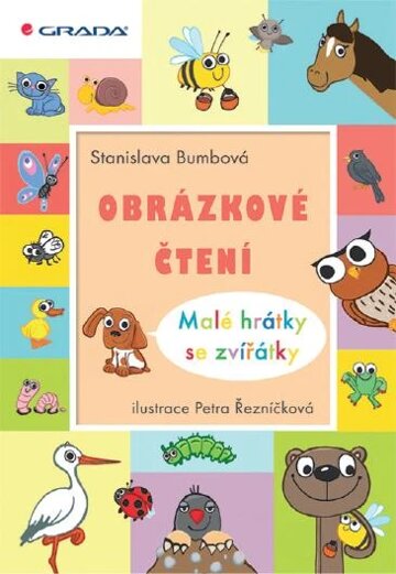 Obálka knihy Obrázkové čtení - Malé hrátky se zvířátky