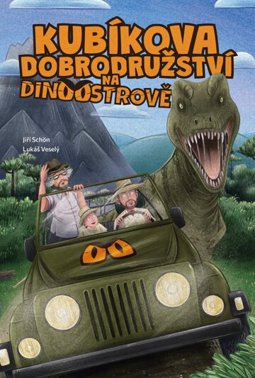 Obálka knihy Kubíkova dobrodružství na Dinoostrově