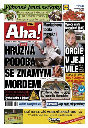 Obálka e-magazínu AHA! 30.4.2015