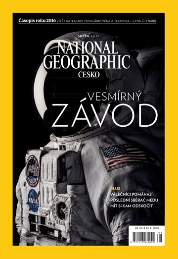 Obálka e-magazínu National Geographic 8/2017