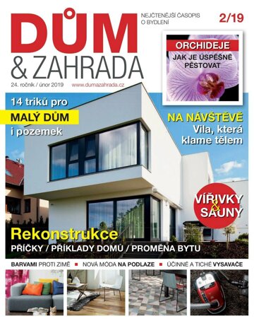 Obálka e-magazínu Dům a zahrada 2/2019