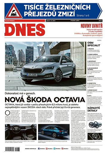 Obálka e-magazínu MF Dnes 6.12.2019