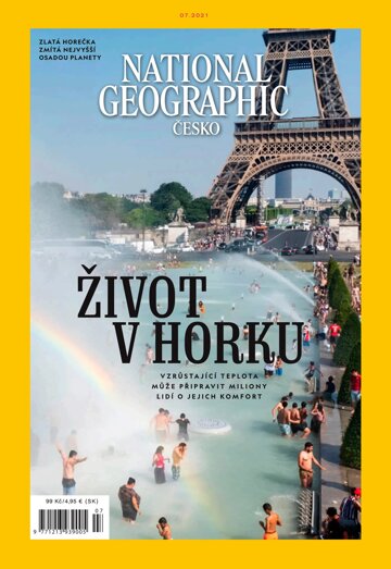 Obálka e-magazínu National Geographic 7/2021