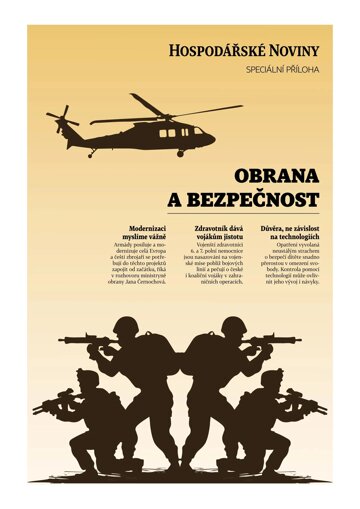 Obálka e-magazínu Hospodářské noviny - příloha 197 - 11.10.2022 Obrana a bezpečnost