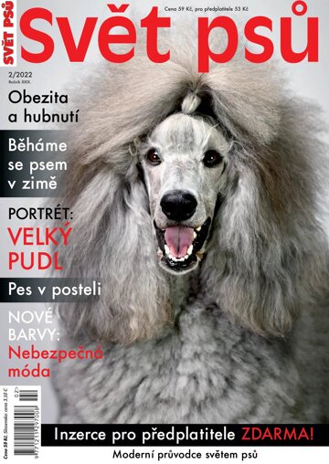 Obálka e-magazínu Svět psů 2/2022