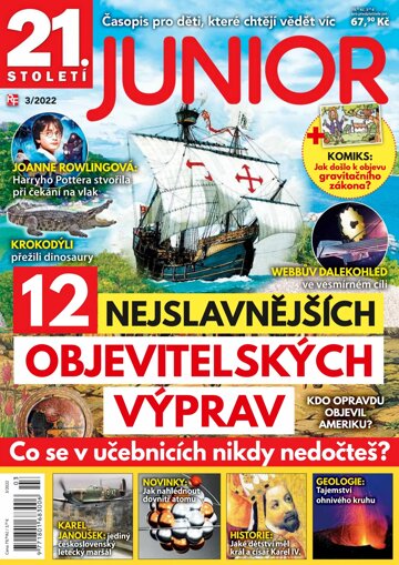 Obálka e-magazínu 21. století JUNIOR 3/22