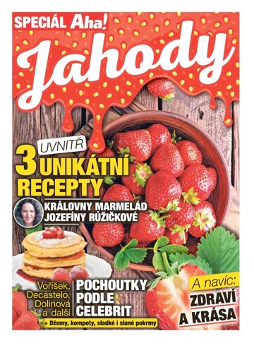 Obálka e-magazínu Kuchařka Jahody 2/2023