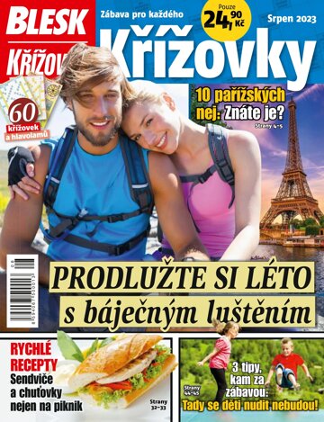 Obálka e-magazínu Blesk Křížovky 8/2023