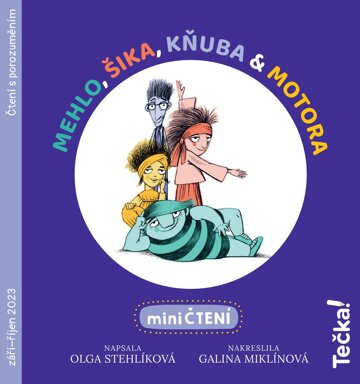 Obálka e-magazínu miniČTENÍ září-říjen 2023