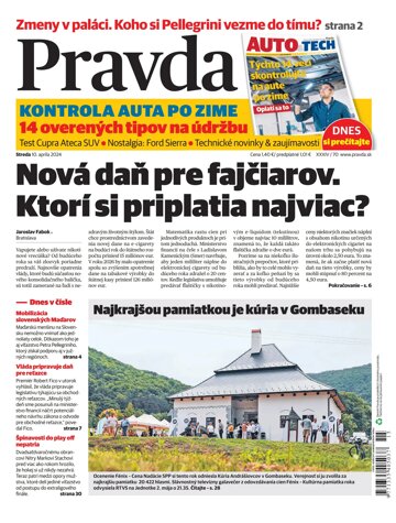 Obálka e-magazínu Pravda 10. 04. 2024