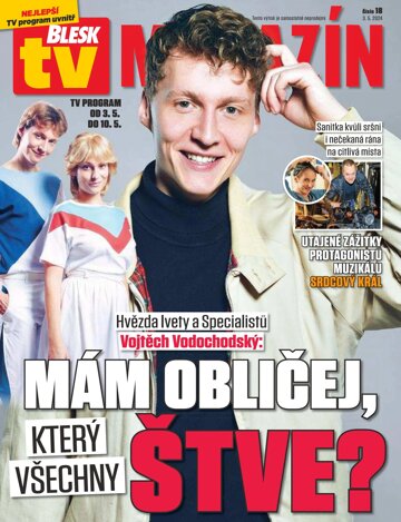 Obálka e-magazínu Blesk Tv magazín - 3.5.2024