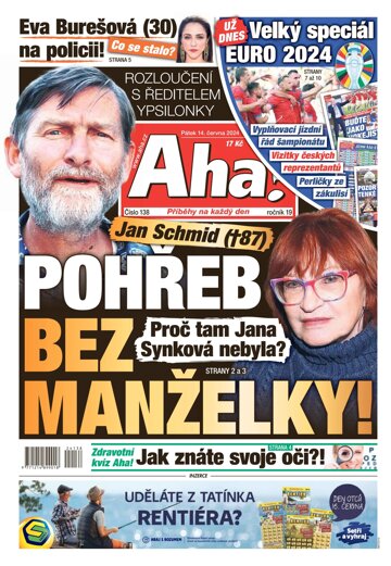 Obálka e-magazínu AHA! 14.6.2024