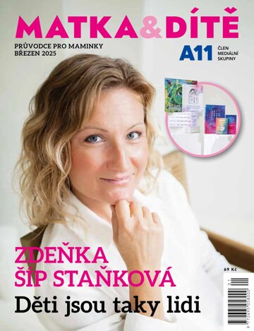 Obálka e-magazínu Matka a dítě 1/2025