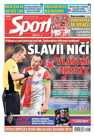 Obálka e-magazínu Sport 21.4.2026