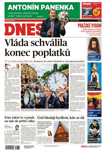 Obálka e-magazínu MF Dnes 16.6.2026