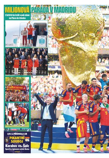 Obálka e-magazínu Sport 21.7.2026