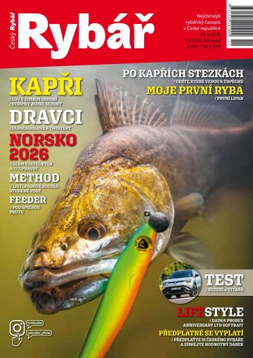 Obálka e-magazínu Český rybář 11/2026