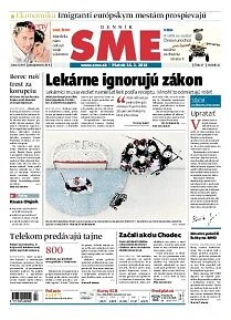 Obálka e-magazínu SME 14.2.2014