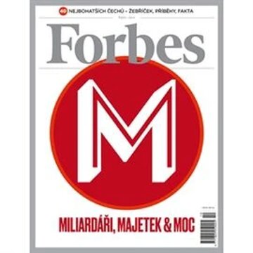 Obálka audioknihy Forbes říjen 2014