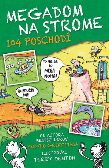 Obálka knihy Megadom na strome. 104 poschodí